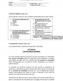 Actividad Los recursos marinos