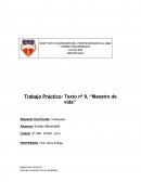 Verbo encarnado. Trabajo práctico