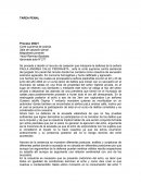 TAREA PENAL. Corte suprema de justicia.