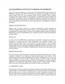 Las computadoras e Internet en la industria y la investigación.