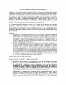 ACTA DE ASAMBLEA GENERAL EXTRAORDINARIA