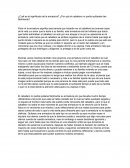 Reflexión sobre el libro “El Caballero de la armadura oxidada"