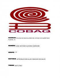 INTRODUCCION ALAS CIENCIAS SOCIALES. Página 1