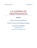 LA GUERRA DE INDEPENDENCIA.
