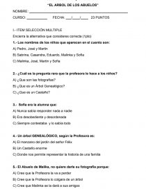 Prueba Lectura Complementaria.. Página 1