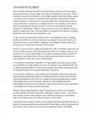 Los excesos de la religión.