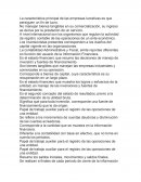 La característica principal de las empresas lucrativas es que persiguen un fin de lucro.