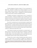 EDUCACIÓN ALTERNATIVA: ASPECTOS CURRICULARES