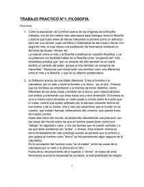 TRABAJO PRACTICO DE FILOSOFIA.. Página 1