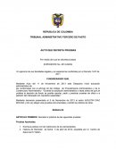 Auto decreta pruebas.