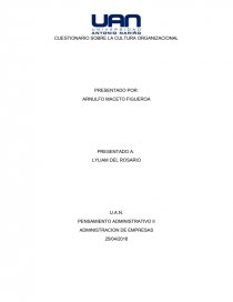 Variables ambientales que afectan el comportamiento de la organización. Dimensiones de la cultura, Hofstede. Página 1