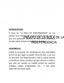 La bola de la independencia