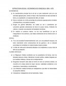 Estructura económica y social de Venezuela.