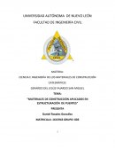 Materiales de construcción aplicados en estructuración de puentes