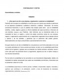 CONTABILIDAD Y COSTOS. Generalidades contables