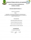 Análisis de los procesos financieros y recursos socioeconómicos en la empresa La Oriental Quevedo