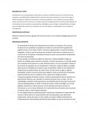 Gestión de Recursos Humanos Un Modelo de Análisis de Coherencia Estratégica.