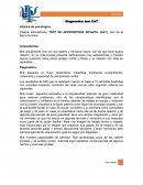 Informe bateria de test proyectivos