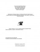 PROPUESTA TÉCNICA PARA LA PRODUCCIÓN DE TOMATE BAJO CONDICIONES DE INVERNADERO EN CHÓCOLA, SAN PABLO JOCOPILAS, SUCHITEPÉQUEZ