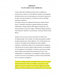 CAPITULO I: PLANTEAMIENTO DEL PROBLEMA. Página 1
