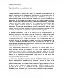 El poder del presidente.