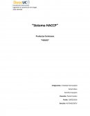 Sistema HACCP- Productos farináceos FIdeos