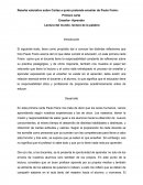 Reseña valorativa sobre Cartas a quien pretende enseñar de Paulo Freire: