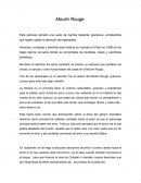 Reseña de la Película Moulin Rouge