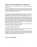 Amar con los ojos abirtos Jaime bucai.