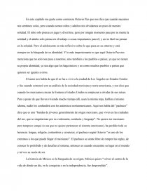 Laberinto de Soledad - Octavio Paz.. Página 1