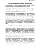 Análisis "LECCIONES DE SEDUCCIÓN"