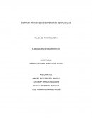 ELABORACION DE ANTIPROYECTO.