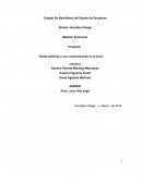 Obras publicas y sus concecuencias en la zona.