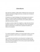 Liberalismo y Absolutismo