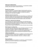 Despacho de mercancias en Mexico.