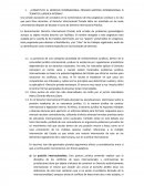 Constituye el derecho internacional privado materia internacional o tematica juridica interna?