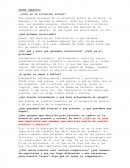 BRIEF CREATIVO ¿Cuál es la situación actual?