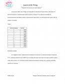 La empresa Sweet Littel Things está interesada en pronosticar futuras ventas.