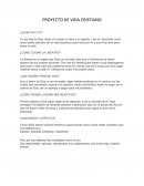 Proyecto de vida cristiano