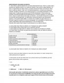 Administración del saldo de efectivo