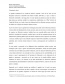 Comentario critico de la agenda ambiental de la ciudad de México