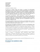 Actividad en contexto cáncer