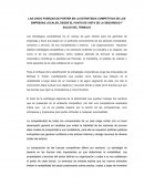 LAS CINCO FUERZAS DE PORTER EN LA ESTRATEGIA COMPETITIVA DE LAS EMPRESAS LOCALES, DESDE EL PUNTO DE VISTA DE LA SEGURIDAD Y SALUD DEL TRABAJO