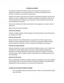 PATRONES DE DISEÑO son de gran ayuda ya que son parte de la estructura en el desarrollo de software