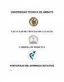 PORTAFOLIO DEL INTERNO/A ROTATIVO- CARRERA DE MEDICINA
