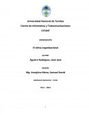 Monografia clima organizacional.