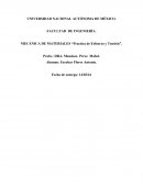 MECÁNICA DE MATERIALES “Practica de Esfuerzo y Tensión”.