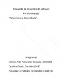 Propuesta de desarrollo de software Para la empresa “Refaccionaria Santa María”