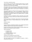 Reclutamiento personal.