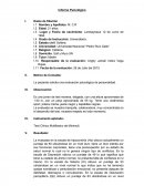 Informe psicologico del test minimult